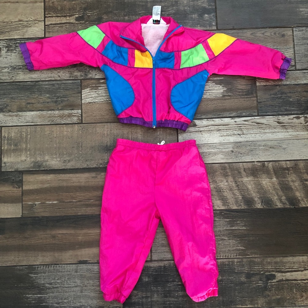 Vintage 80’s Windbreaker Outfit 3T